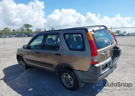 2003 Honda Cr-V Lx из США, поврежденный, VIN SHSRD68433U105782